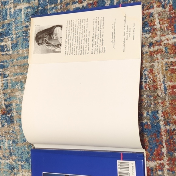 Sally Poncet Antartic Encounter Hardback Book w/Cover - 1995 - Picture 5 of 8